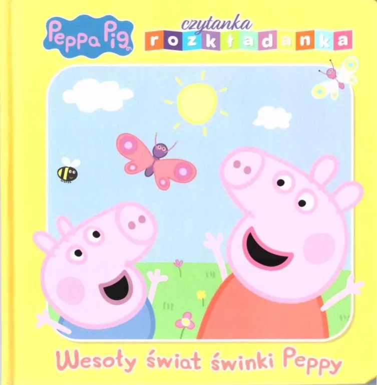 Świnka Peppa. Wesoły świat świnki Peppy. Czytanka rozkładanka - tantis.pl