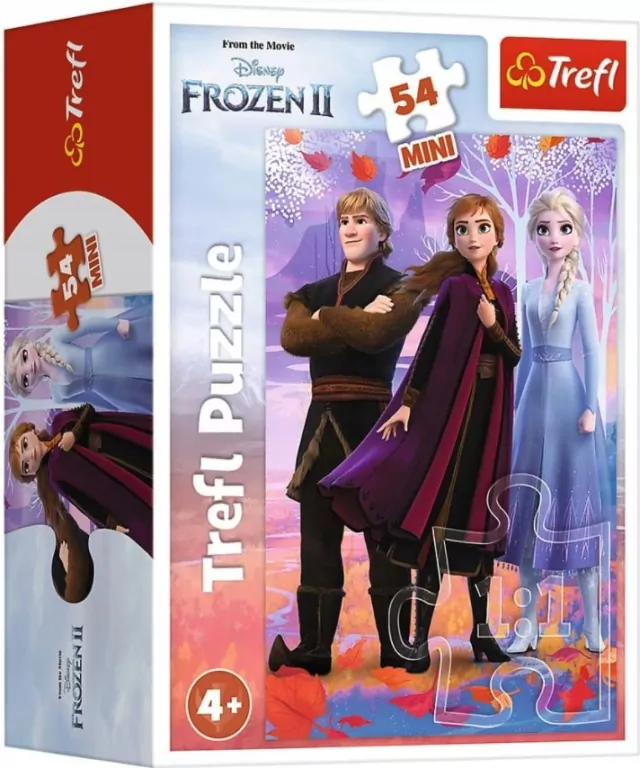 Puzzle 54 mini W świecie Anny i Elsy TREFL - tantis.pl