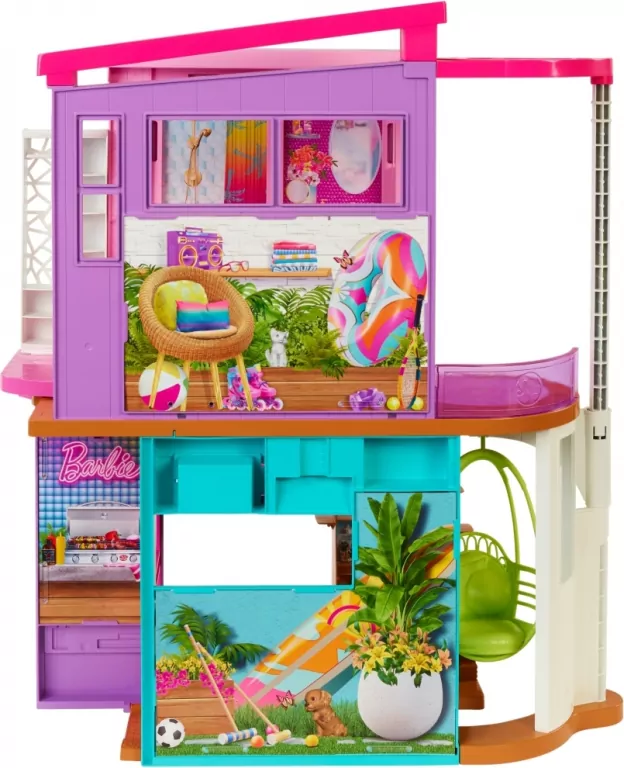 Barbie Wakacyjny domek - tantis.pl