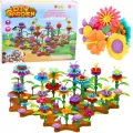 Zestaw kloki konstyukcyjne DIY kwiaty 148el. - tantis.pl