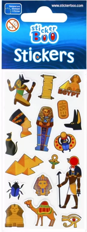 Naklejki STICKER BOO World Travel 2 mix - tantis.pl