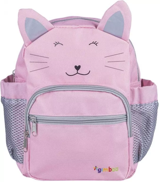 Plecak 3-komorowy Sweet Animals kotek różowy - tantis.pl