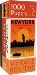 Puzzle 1000 Vintage Cities New York