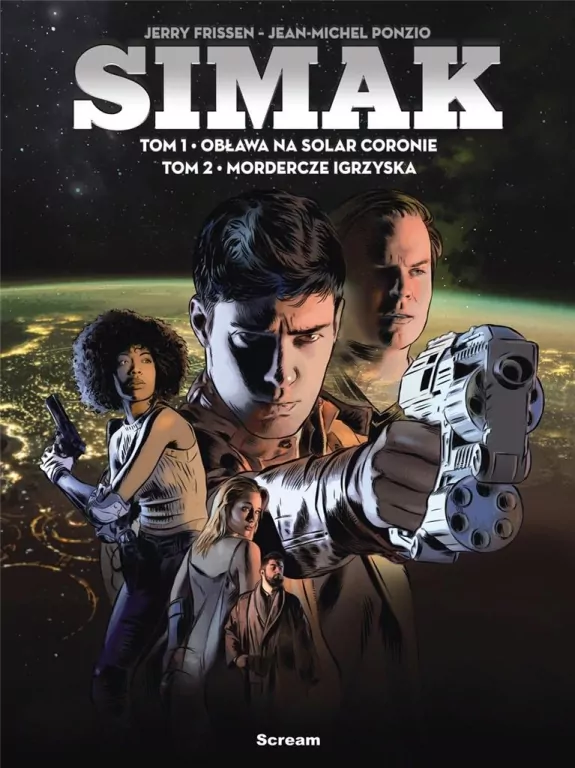 Simak. Obława na Solar Coronie. Mordercze igrzyska. Tom 1-2 - tantis.pl