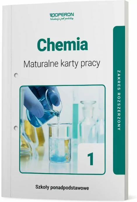 Chemia 1. Maturalne karty pracy. Zakres rozszerzony. Szkoły ponadpodstawowe. - tantis.pl