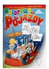 Kolorowanka. Kolorowe pojazdy 211