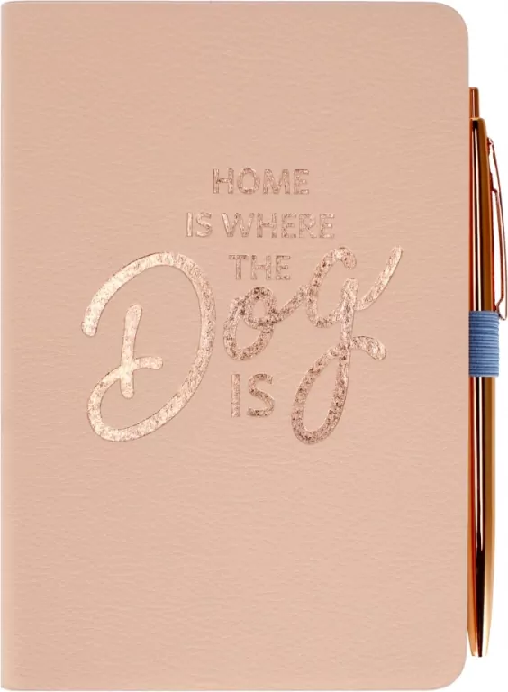 Notes 11x16,5cm z długopisem Rose Gold - tantis.pl