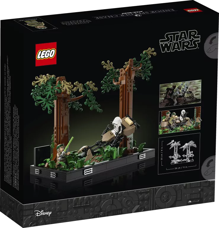 LEGO® Star Wars™. Diorama: Pościg na ścigaczu przez Endor™. 75353 - tantis.pl