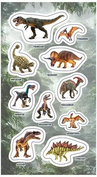 Naklejki Dinozaury 2.0 - tantis.pl