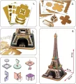 Puzzle 3D LED Eiffel Tower - tantis.pl