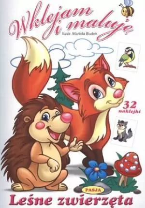 Leśne zwierzęta. Wklejam i maluję - tantis.pl