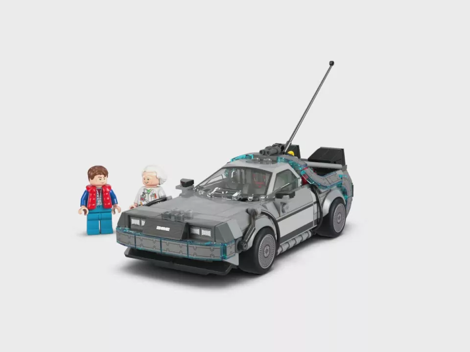 LEGO® Speed Champions. Wehikuł czasu z Powrót 77256 - tantis.pl