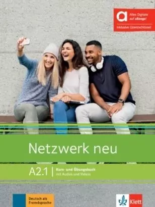 Netzwerk neu A2.1. Kurs- und Übungsbuch. Hybride Ausgabe - tantis.pl
