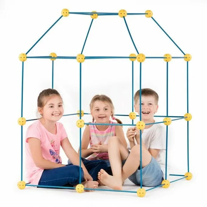 Zwariowany namiot. Żółto-niebieski - tantis.pl