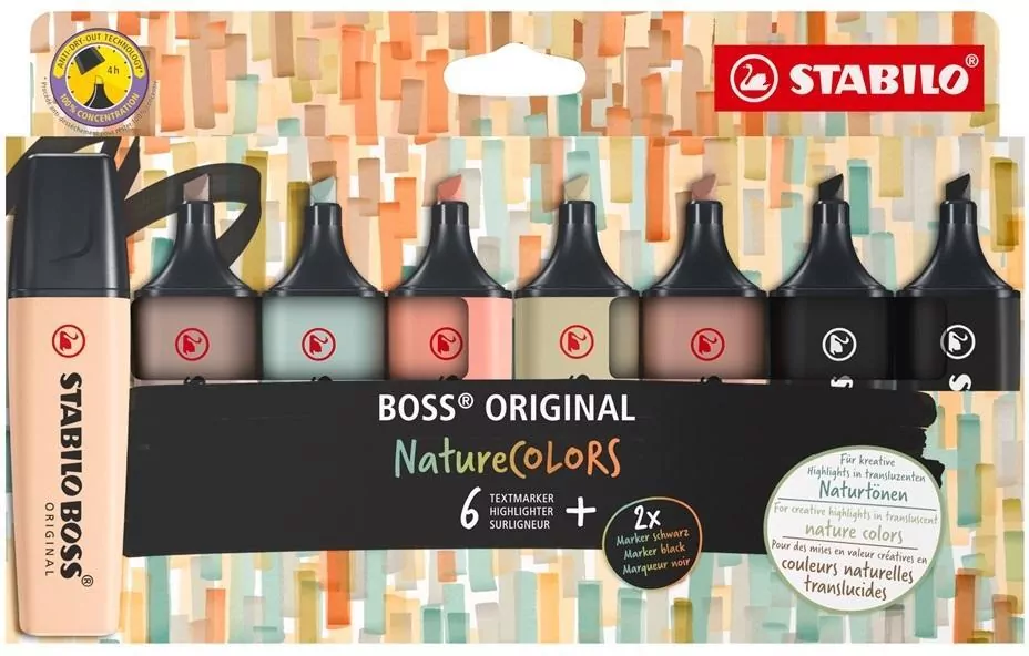 Zakreślacz. Boss Original Naturecolors - tantis.pl
