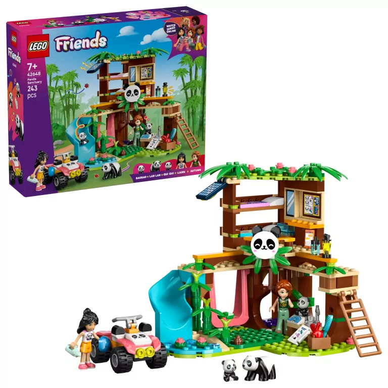 LEGO® Friends. Opieka nad pandami w rezerwacie 42648 - tantis.pl