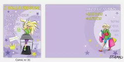 Karnet Comic B6 + koperta wzór nr 31 Urodziny