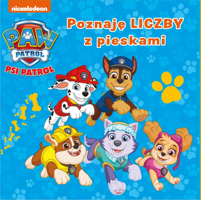Poznaję liczby z pieskami Psi Patrol - tantis.pl