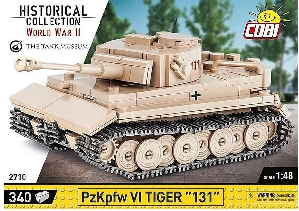 HC WWII Czołg PzKpfw VI Tiger 131 340 - tantis.pl