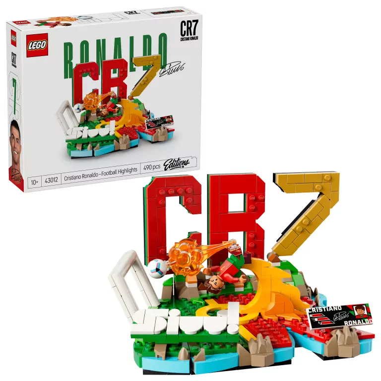 LEGO® Cristiano Ronaldo — piłkarskie momenty 43012 - tantis.pl