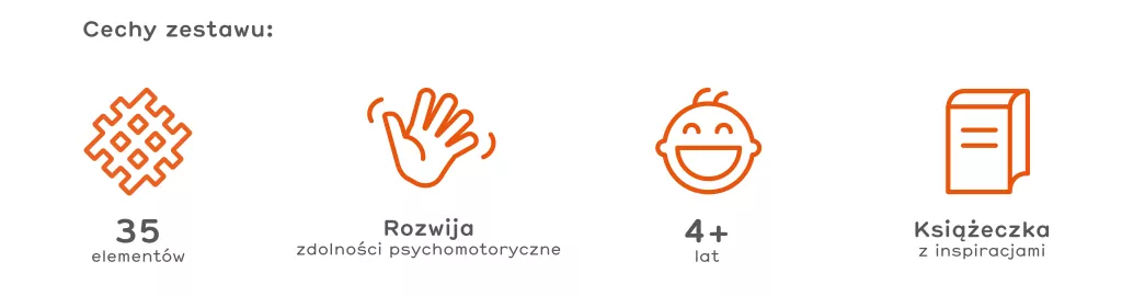 Mini Waffle Konstruktor 35. Różowy - tantis.pl