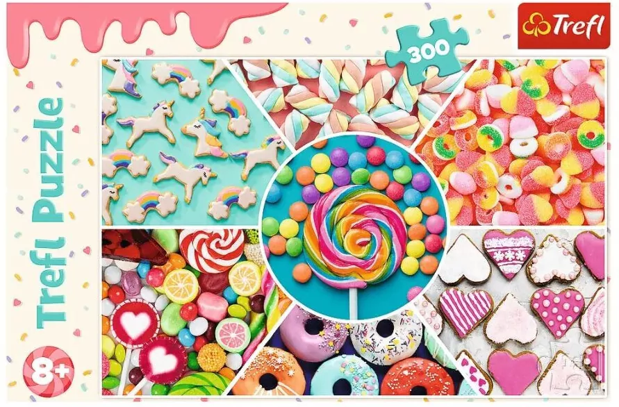 Puzzle 300. Słodkości. 23004 - tantis.pl