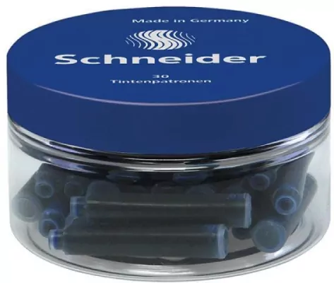 Naboje do piór niebieskie