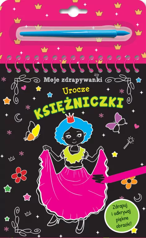 Urocze księżniczki. Moje zdrapywanki - tantis.pl