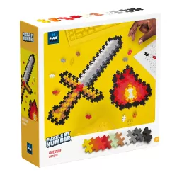 Puzzle By Numbers Przygoda. Klocki Plus-Plus