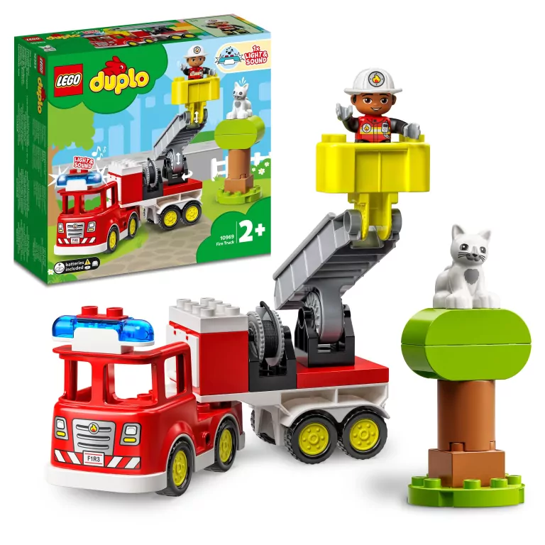 LEGO DUPLO. Wóz strażacki. 10969 - tantis.pl