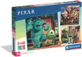 Puzzle 3 x 48  Super Color Pixar - tantis.pl