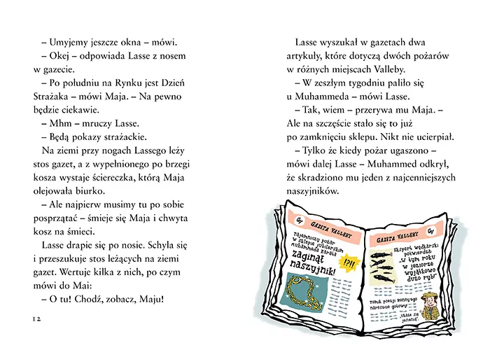 Tajemnica pożarów. Biuro Detektywistyczne Lassego i Mai. Tom 23 - tantis.pl