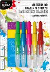 Markery do tkanin w sprayu. Zwierzaki