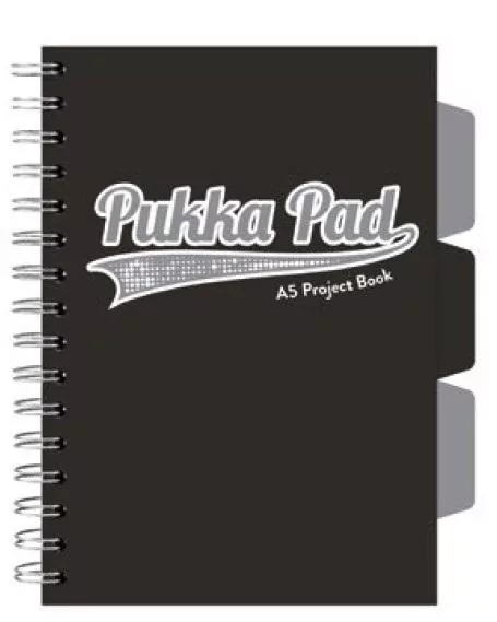 Project Book Black A5/100K kratka czarny - tantis.pl