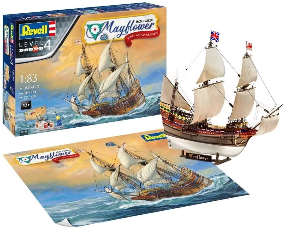 Model do składania. Mayflower 400th Anniversary - tantis.pl