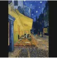Puzzle 1000 Taras kawiarni w nocy TREFL - tantis.pl