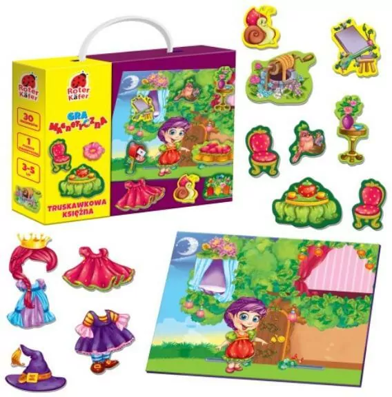 Truskawkowa księżna. Gra magnetyczna - tantis.pl