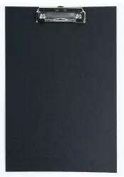 Deska z klipem A5 PVC. Czarna