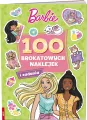Barbie. 100 Brokatowych naklejek - tantis.pl