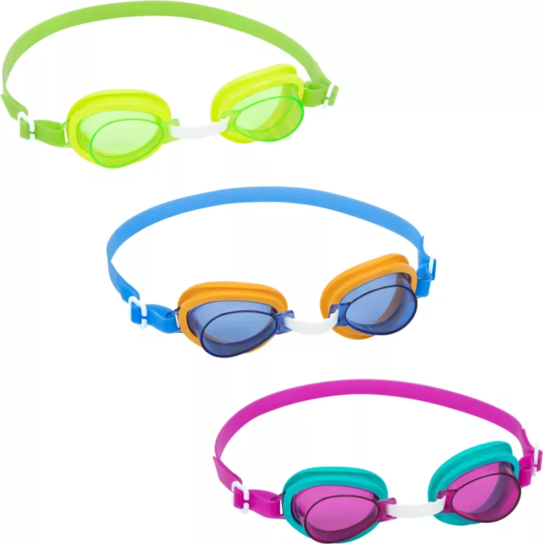 OKULARY DO PLYWANIA 3 BESTWAY 21002 B/C - tantis.pl