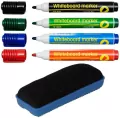 Marker komplet 4 kolory+gąbka - tantis.pl