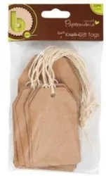 Zawieszki do prezentów papermania kraft