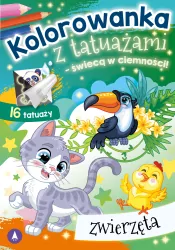 Kolorowanka z tatuażami Zwierzęta