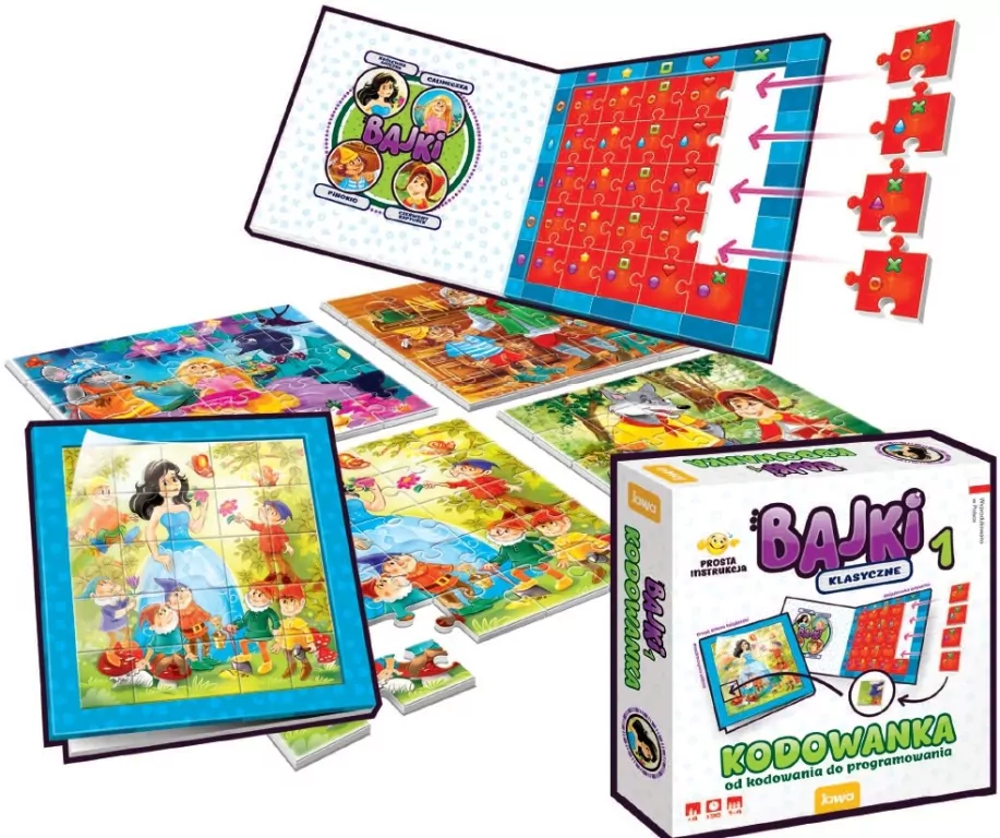 Kodowanka. Bajki klasyczne - tantis.pl