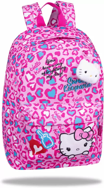 Plecak młodzieżowy Hello Kitty Cross Pink 2 - tantis.pl
