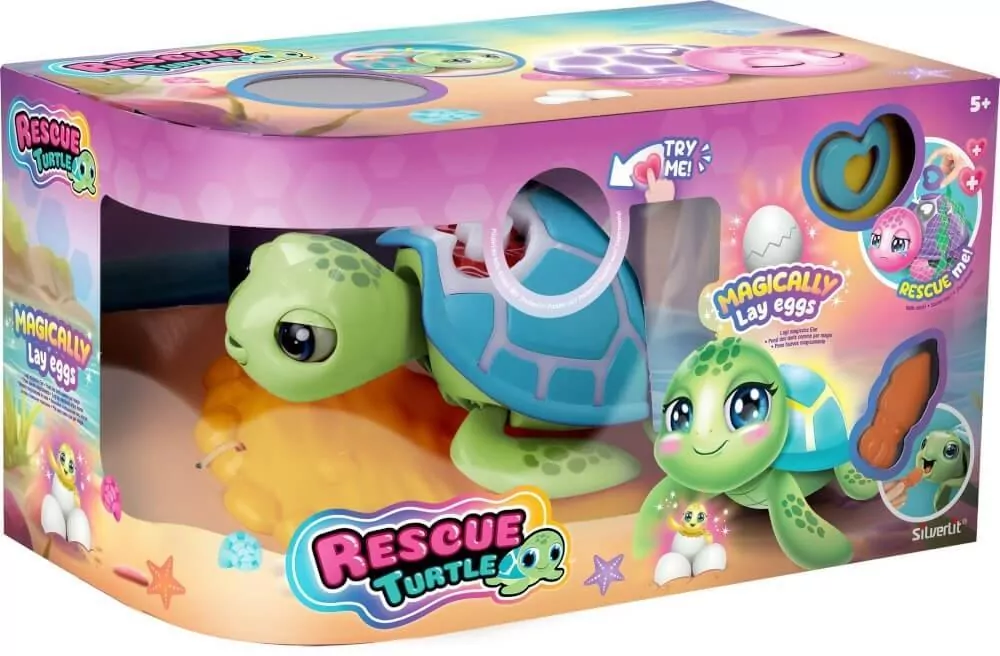 Żółw Rescue Turtle, niebieski - tantis.pl