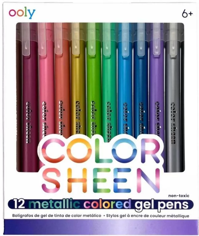 Długopisy żelowe metaliczne Color Sheen - tantis.pl