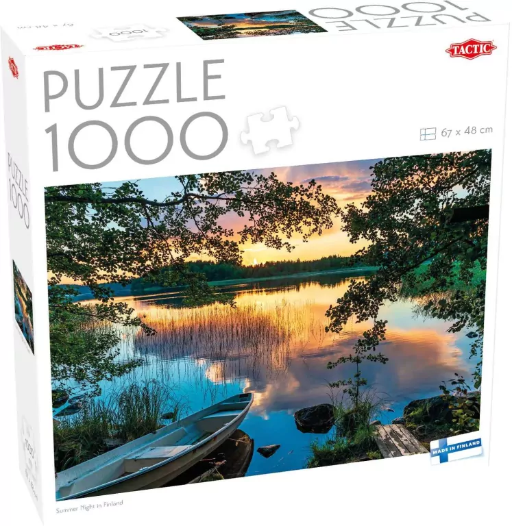 Puzzle 1000. Summer Night in Finland. 56684 - tantis.pl