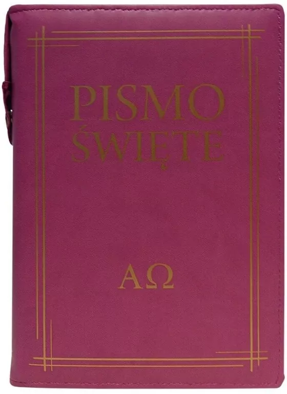 Pismo Święte w etui. Różowe - tantis.pl