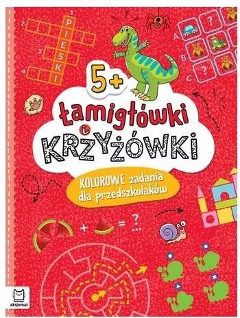 Łamigłówki i krzyżówki. Kolorowe zadania - tantis.pl